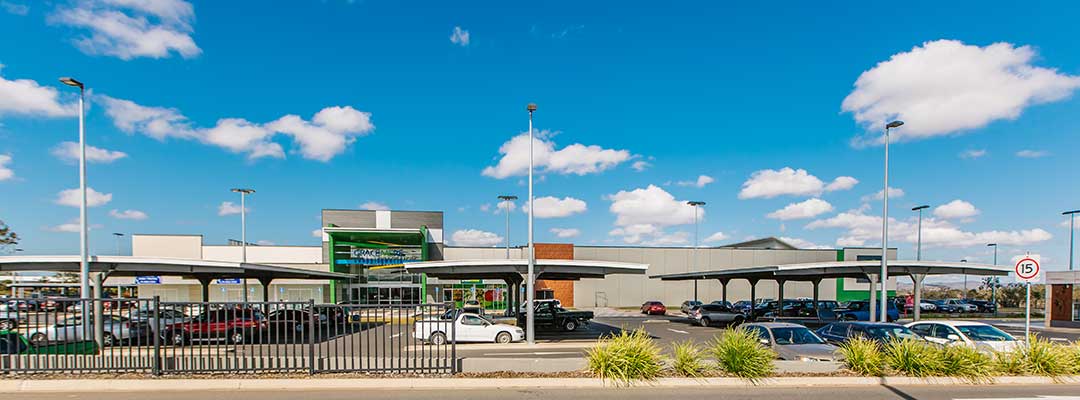 Frontage of the Gracemere Shoppingworld